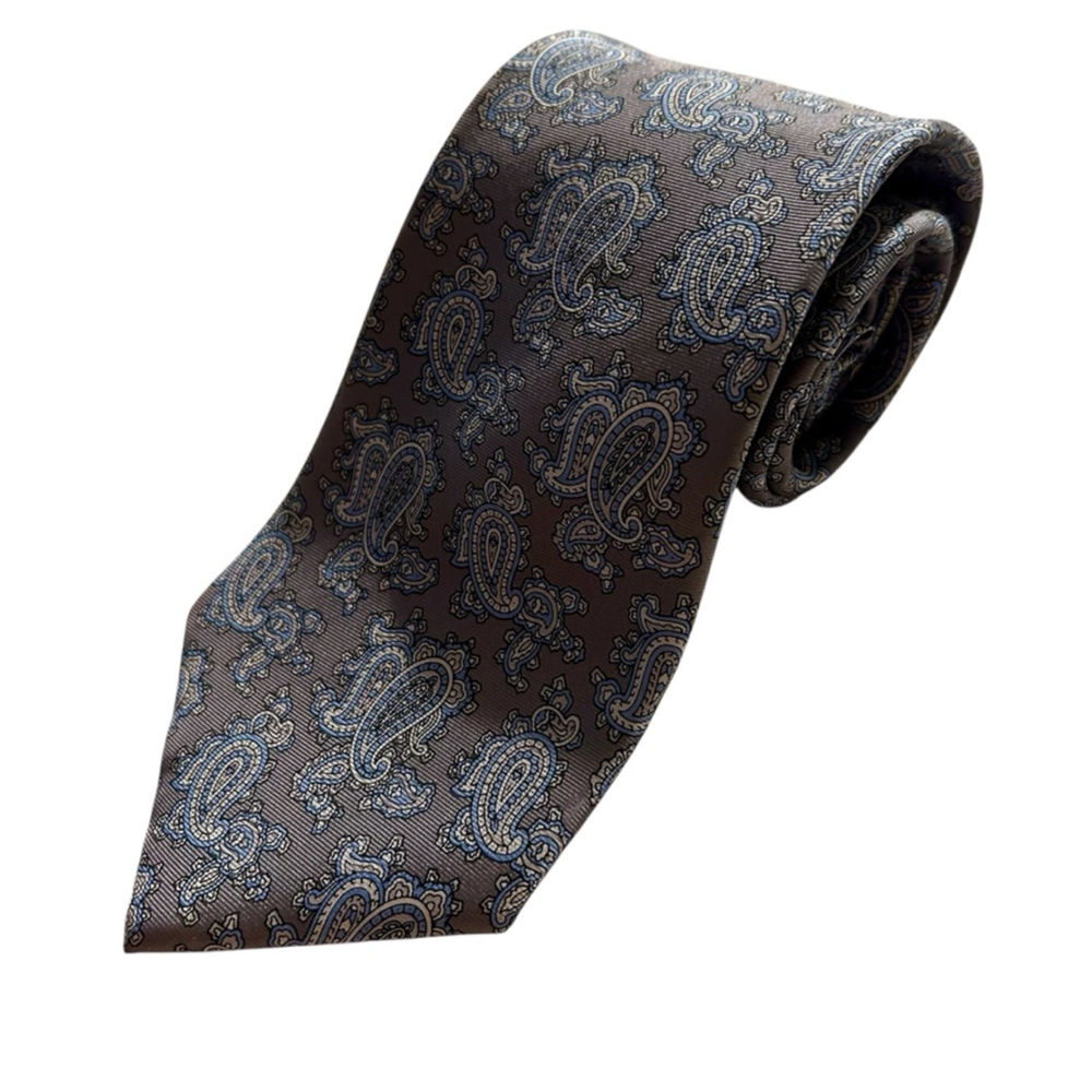 Don Loper Beverly Hills 100% Silk Tie Paisley